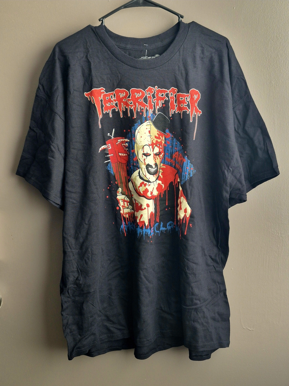 Terrifier 2 Graphic Tee - Black "Art's Greatest Kills Tour" Art The Clown